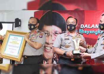 Kapolda Kalteng Terima Penghargaan Kak Seto Award 2020