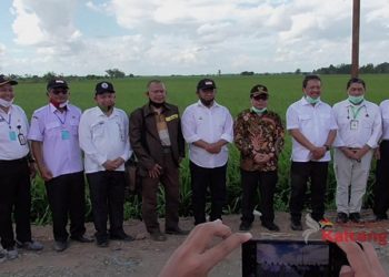 Bupati Pulang Pisau Sambut Kunker Wamenham di Belanti Siam