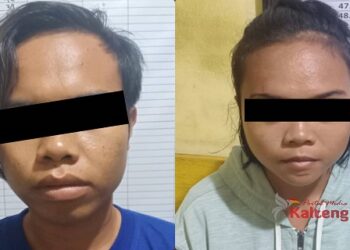 Curi Barang Majikan di Palangka Raya, Sejoli Ini Tertangkap di Lamandau