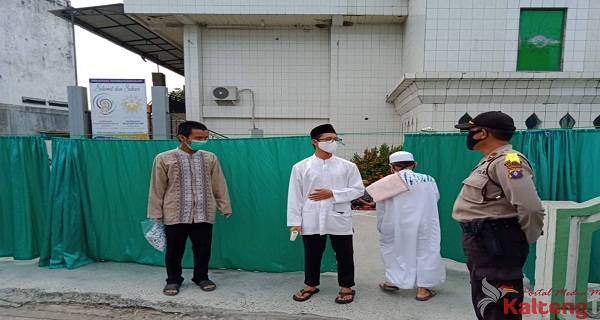 Polres Barsel Beserta Polsek Jajaran Amankan Sholat Ied Idul Adha