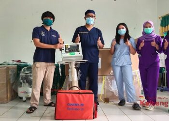 PT. Adaro Sumbang Ventilator Untuk RSUD Puruk Cahu