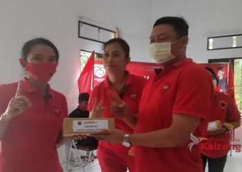 Rayakan HUT RI Ke 75, DPC PDIP Kota Palangka Raya Gelar Lomba Sederhana