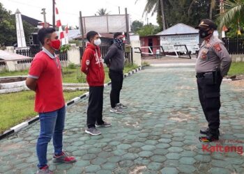 Kapolsek Hanau Beri Arahan Casis Penerimaan Polri 2020