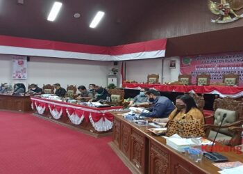 DPRD Pulang Pisau Gelar Paripurna Pemandangan Umum Fraksi Tentang Raperda Perubahan APBD T.A. 2020