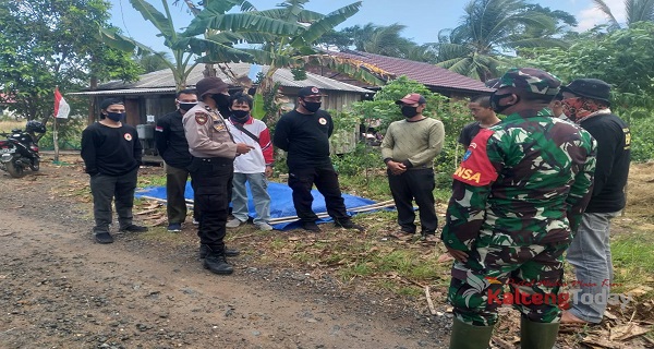 Cegah Karhutla Tim Terpadu dan Polsek Kahayan Kuala Lakukan Patroli