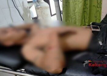 Seorang Pemuda Dibacok Segerombolan Orang Tak Dikenal di Jalan Kalimantan
