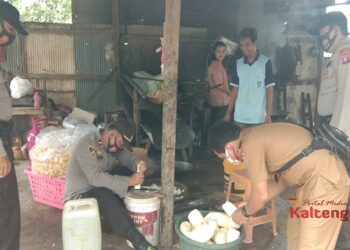 Polsek Hanau Giatkan Sambang Babinkamtibmas Di Pedesaan