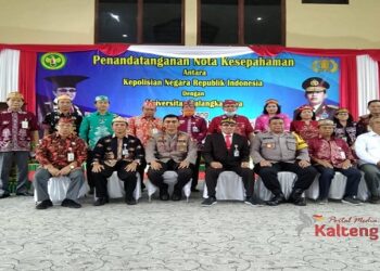 UPR Lakukan MoU Pembangunan SDM Bersama Polisi