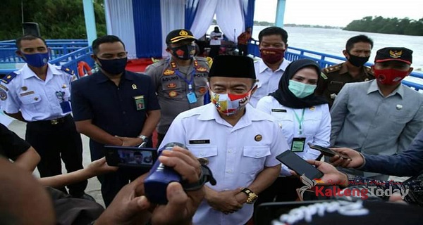 Sambut HUT RI Ke-75, Bupati Seruyan Minta Warga Pasang Bendera Merah Putih
