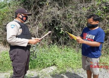 Polsek Hanau Gencarkan Sosialisasi Larangan Karhutla Ke Pedesaan