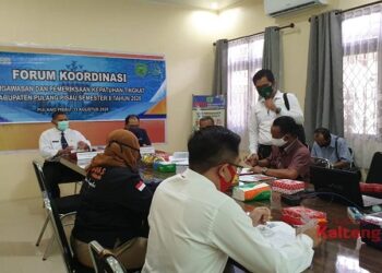 Kejari Pulang Pisau Menggelar Forum Koordinasi Bersama BPJS Kesehatan