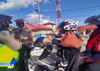 Selama Ops Telabang di Kotim , Tidak Ada Penindakan Razia Pada kendaraan