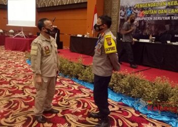 24 Titik Hotspot Terpantau Dan Dua Kali Kebakaran Lahan Di Seruyan