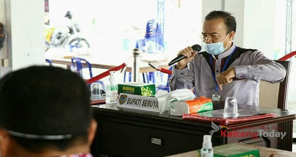 Bupati Seruyan : Seluruh Tahapan Pilkades Serentak 2020 Harus Berjalan Baik