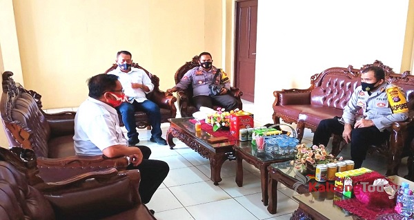 Ketua DPRD Gumas Terima Kunjungan Kapolres Gumas