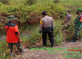 Antisipasi Karhutla, Polsek Kapuas Murung Aktif Lakukan Patroli