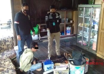 2 Pelaku Pencurian di Desa Lembeng Polsek Dusun Selatan