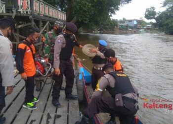 Petugas Gabungan Di Seruyan Hulu Berjibaku Tempuh Akses Lokasi Titik Hotspot