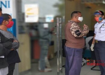 Sejumlah Bank di Pulang Pisau Didatangi Satgas Penanganan Covid-19
