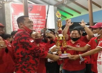 DPC PDIP Kabupaten Kapuas 'Rajai' Lomba Memancing Lele di Palangka Raya