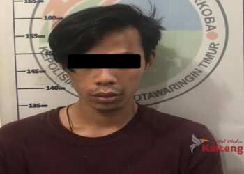 Pengedar Sabu Kotim Ini Ditangkap Polisi Dalam Barak