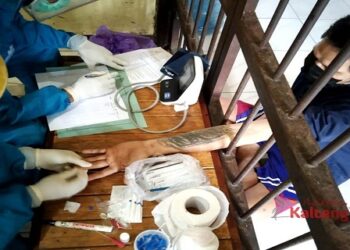 Tahanan Polres Gumas Jalani Rapid Tes, Semua Non Reaktif