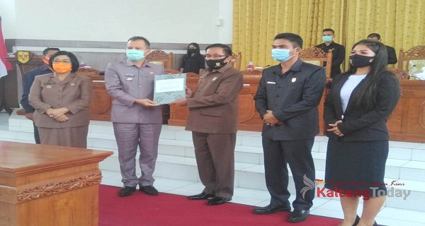 Bupati Apresiasi Persetujuan DPRD Gumas Terhadap Dua Raperda