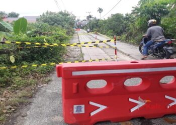 Warga Harapkan Jembatan Sei Kahat Segera Diperbaiki