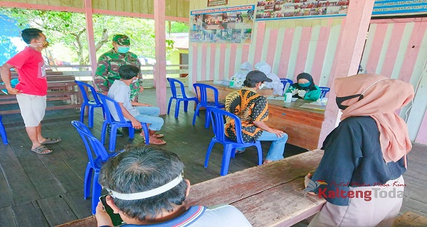 Kelompok 06 KKN-T UPR Laksanakan Proker Pencegahan Covid – 19