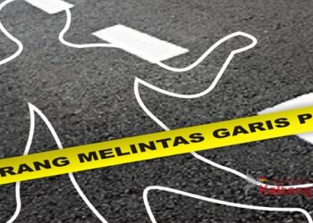 Astaga, Pengendara Motor CBR Tewas Terlindas Truk di Jalan trans Kalimantan