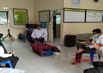 Polsek Seruyan Tengah Gandeng Aparatur Desa Tingkatkan Kesadaran Warga Cegah Covid-19