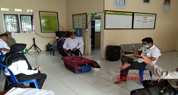 Polsek Seruyan Tengah Gandeng Aparatur Desa Tingkatkan Kesadaran Warga Cegah Covid-19