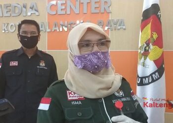 KPU Kota Palangka Raya Sampaikan Hasil Pencoklitan di Lima Kecamatan