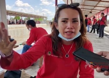 DPC PDI Perjuangan Gunung Mas Apresiasi Kegiatan Lomba Memancing Antar Kader Se-Kalteng