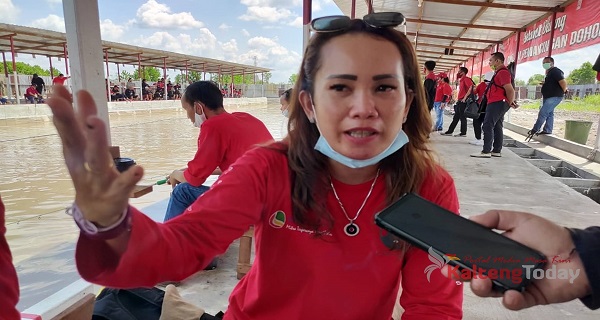 DPC PDI Perjuangan Gunung Mas Apresiasi Kegiatan Lomba Memancing Antar Kader Se-Kalteng