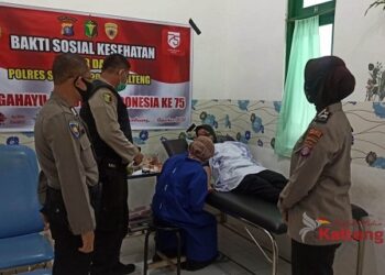 Polres Seruyan Gelar Donor Darah
