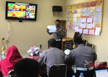 Tanamkan Rasa Nasionalisme di Hari Kemerdekaan, Polresta Palangka Raya Adakan Lomba Menggambar Secara Virtual