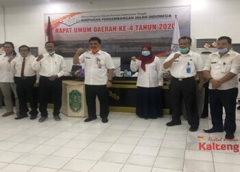 Shalahuddin Terpilih Ketua Himpunan Pengembangan Jalan Indonesia Kalteng
