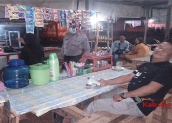 Warung Remang Remang Jadi Sasaran Patroli Polsek Kapuas Murung