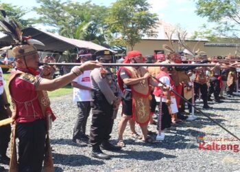 Polda Kalteng Gelar Lomba Menyumpit