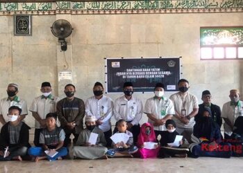Baznas Kotim Berikan Santunan Kepada Anak Yatim Piatu