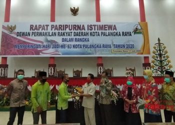 DPRD Kota Palangka Raya Terima Kunker DPRD Batola Sharing Fungsi Pengawasan Pendidikan Ditengah Pendemi