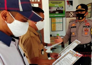 Polsek Murung Sosialisasikan Maklumat Kapolda Kalteng Soal Larangan Karhutla