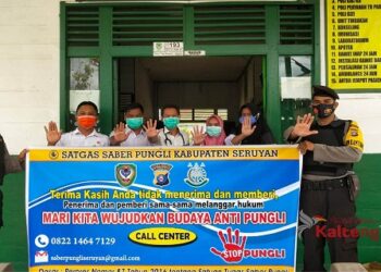 Polsek Seruyan Hulu Sasar Sosialisasi Stop Pungli Hingga Ke Fasilitas Kesehatan