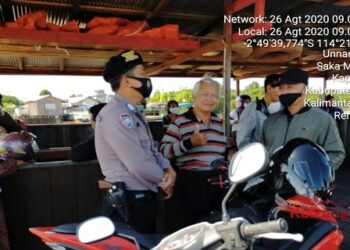 Polsek Kapuas Lakukan Patroli Berikan Rasa Aman Bagi Masyarakat