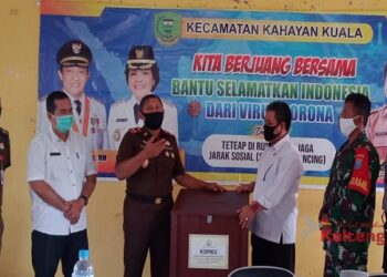 Kejari Pulang Pisau Sebar Kotak Pengaduan Indikasi Korupsi Ke-8 Kecamatan