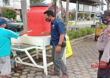 Menuju AKB, Polsek Kurun Gencarkan Sosialisasi Protokol Kesehatan