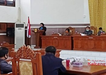 Banggar DPRD Gumas Laporkan Hasil Pembahasan Kebijakan Umum