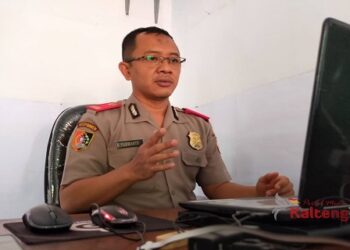 Cegah Covid-19, Serdik Kompol Purwanto Ikuti Ujian Jarak Jauh