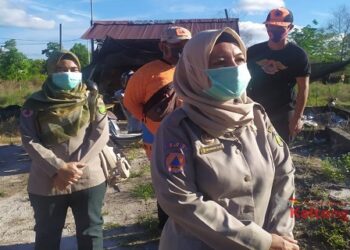 Cegah Karhutla, BPBD Palangka Raya dan Satgas Karhutla Lakukan Patroli Dan Sosialisasi